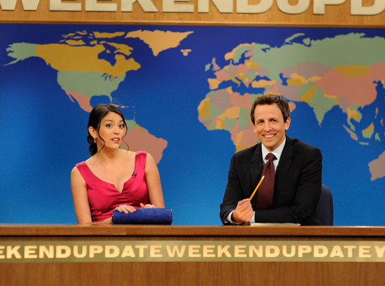 Cecily Strong, Seth Meyers Cecily Strong, Seth Meyers